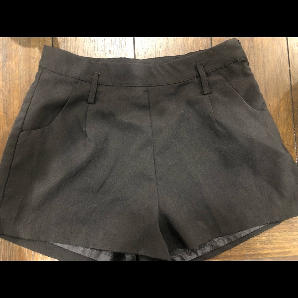 Alythea black dress shorts